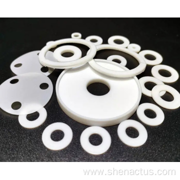 Custom PTFE Flat Washer Back Up Ring Seals